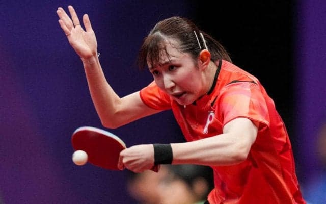 早田ひなが世界女王に敗れる。中国に先制を許す【アジア競技大会 卓球】