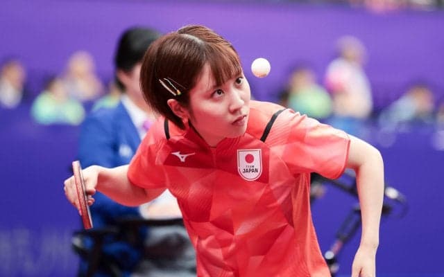 日本女子 中国の待つ決勝へ進出！韓国を破り銀メダル以上確定【卓球 アジア競技大会】
