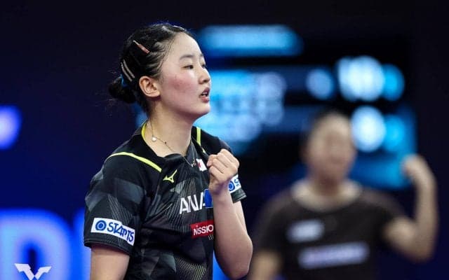 15歳・張本美和が韓国のカットマンを完封！日本が決勝進出に王手【アジア競技大会 卓球】