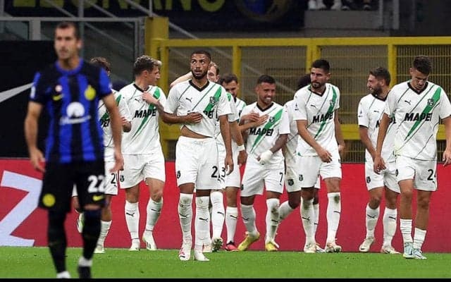 インテルの開幕連勝がストップ、サッスオーロがユーベ戦に続き金星【セリエA】