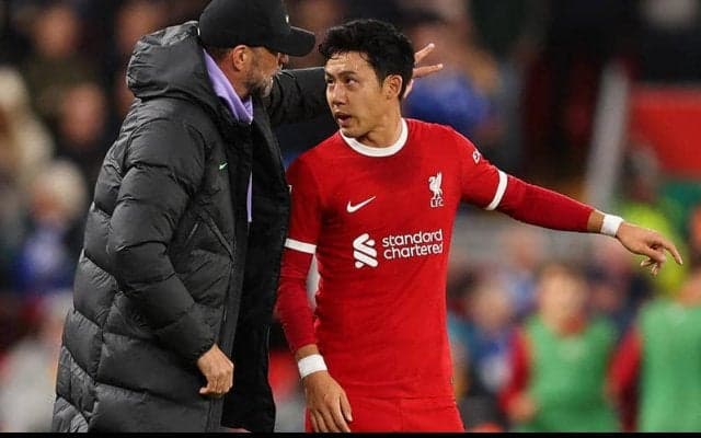 「スーパーなプレーをした」 初アシストの遠藤航をクロップ監督が高評価、逆転弾のソボスライは「最高の男」