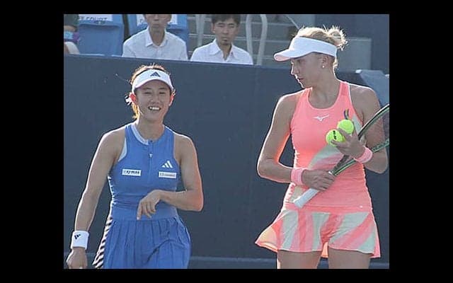  加藤未唯ペア 東レPPO4強 