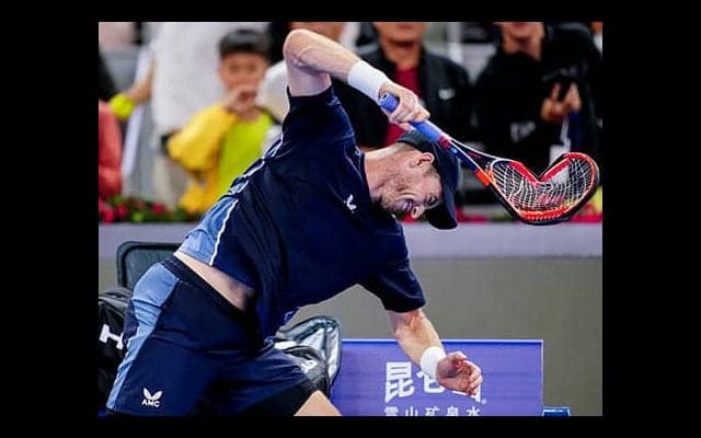 マレー 敗戦激怒、ラケット破壊