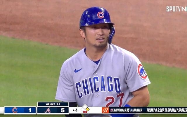 鈴木誠也 “執念の内野安打”に「誠也よう走った」「こっからや誠也！」 負けられない一戦でチーム初安打に反響