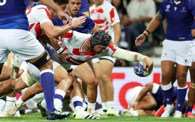 「前回大会の輝きを垣間見せた」サモア撃破の日本代表を英称賛！「野心と滑らかさを取り戻しつつある」【ラグビーW杯】