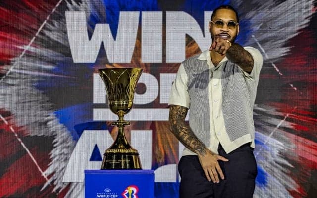 カーメロ・アンソニー氏が5秒アンケートに挑戦…“GOAT”やアメリカ代表のベストチームメートを発表