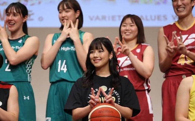 渡邉美穂がWリーグアンバサダーに就任「色々な人にバスケの楽しさを」