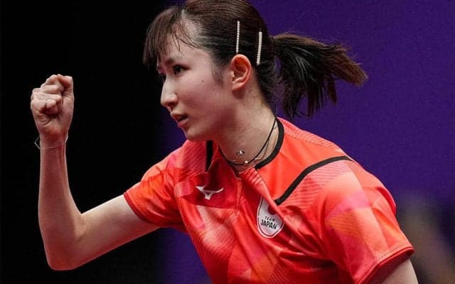 早田ひな 福原愛以来13年ぶりの銅メダル以上確定！最後は驚異の8連続ポイントで逆転勝利【アジア競技大会 卓球】