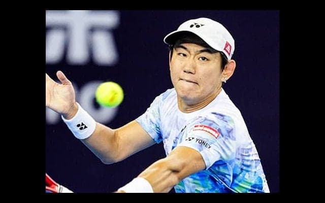 西岡 シナーに屈し8強ならず