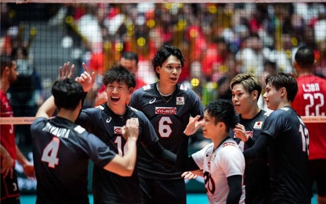 男子日本代表はエジプトにフルセットの逆転負けで初黒星