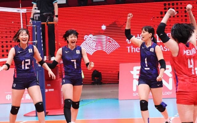 アジア競技大会　女子日本代表はアフガニスタンを圧倒し開幕2連勝