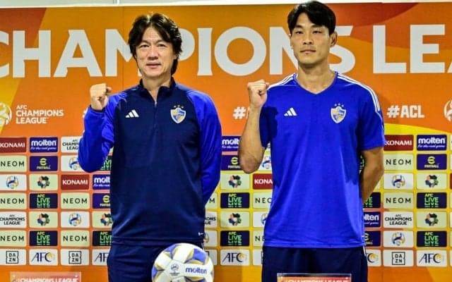 「川崎のスタイルは十分理解している」と語る蔚山・洪明甫監督に直撃した2つの質問。「川崎で警戒する選手」と「日本の気候・食事」に何を語ったか