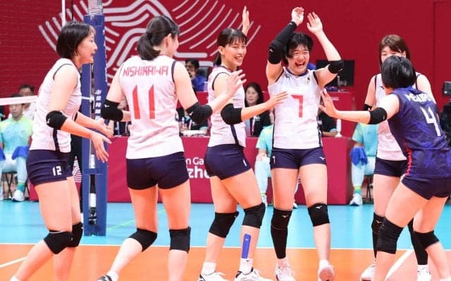 アジア競技大会　カザフスタンを下し3連勝の女子日本代表は予選ラウンド1位で2次ラウンドへ