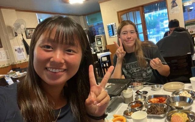 [奥脇莉音のプロ奮闘記(23)]一人でのITFツアー転戦はやることが一杯! 韓国遠征での移動や練習、食事について紹介