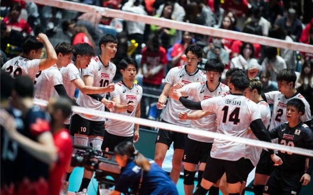 今大会初のストレート勝ちに石川祐希「残り4試合を必ず勝ってオリンピックの切符を取る」【FIVBパリ五輪予選/ワールドカップバレー2023男子大会 チュニジア戦コメント】