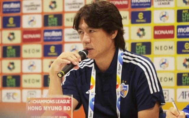 蔚山ホン・ミョンボ監督、ACL川崎F戦終盤被弾に悔しさ滲ます「選択はシュートしかなかったと思うが…」