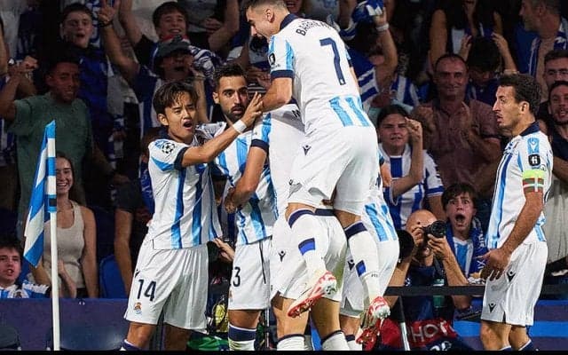 久保建英がCL初アシスト！　ソシエダが敵地でザルツブルク撃破でGS初勝利【CL】