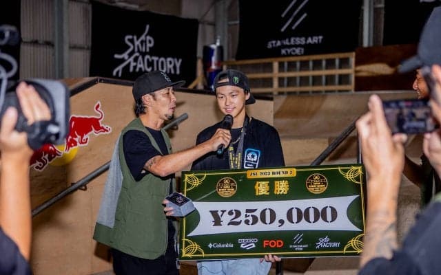 佐々木音憧がJSL2023 第3戦 “PUNK HEAPS” を制し、今シーズン2勝目を挙げる