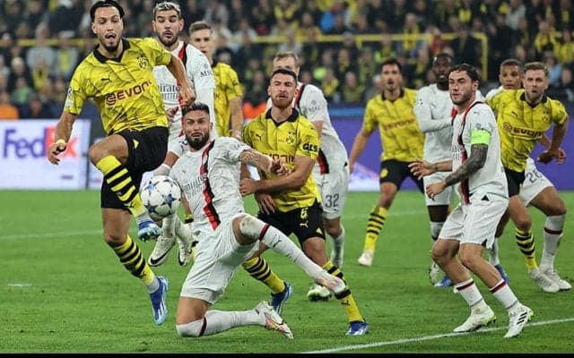 ドルトムントとミランは譲らず互角のゴールレスドロー、勝ち点1を分け合う【CL】