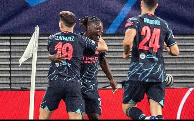 シティがライプツィヒ撃破で公式戦連敗ストップ！　途中出場アルバレス＆ドクが殊勲の1G1A共演【CL】