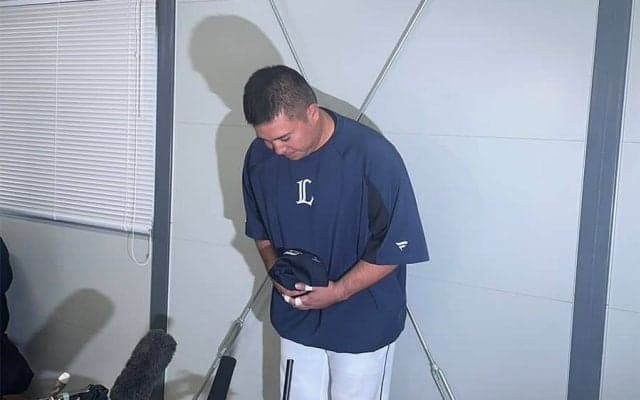 山川穂高、引退意識「正直、ありました」　無期限出場停止中も「野球しかない」