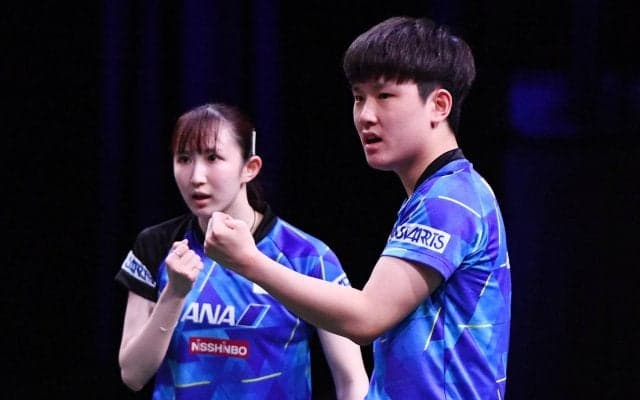 はりひな 決勝進出！世界3位の韓国エースペアを撃破【卓球 WTT蘭州】