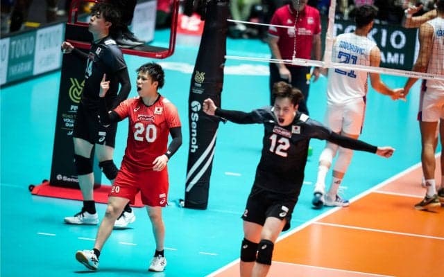 男子日本代表はセルビアに快勝でパリ五輪出場権獲得圏内の2位に浮上