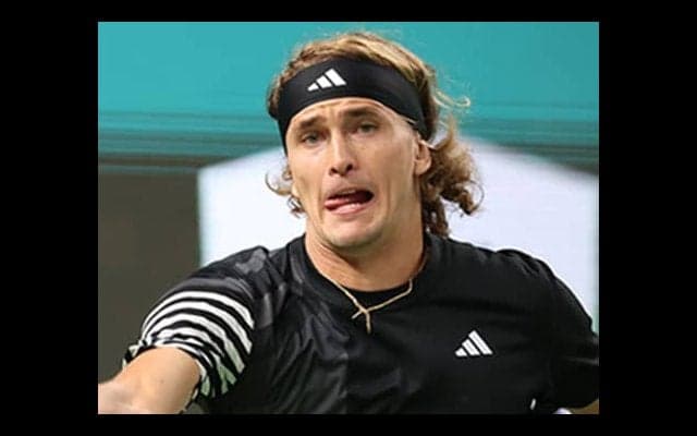  ズベレフ 雪辱許し初戦敗退 