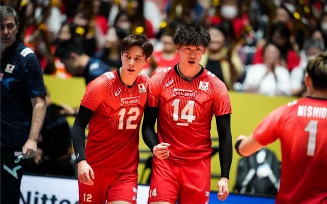 男子日本代表はストレートでスロベニアを下しパリオリンピック出場権を獲得