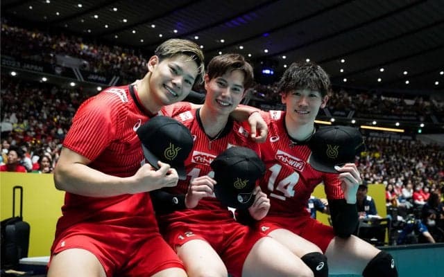 石川祐希&西田有志&髙橋 藍 パリオリンピック出場の喜びの声「ここで勝つために人生を懸けてやってきた」