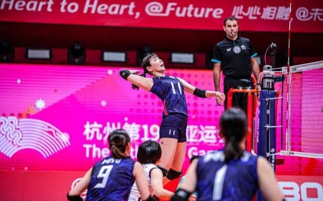 アジア競技大会　女子日本代表は決勝で中国に敗れるも前回大会を上回る銀メダル