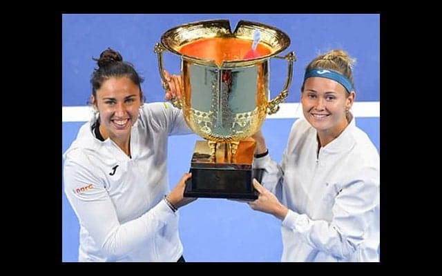  ブズコバ組 WTA1000初優勝 