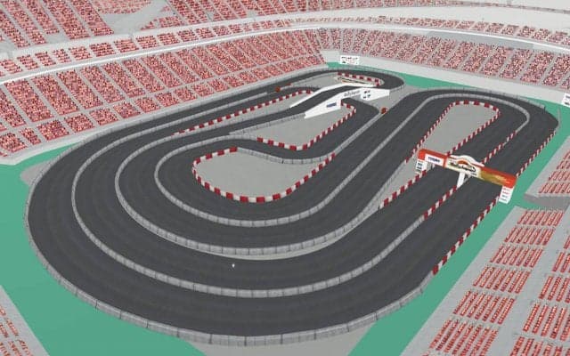 WRCフォーラムエイト・ラリージャパン2023、豊田スタジアム・スーパーSSのコース図を発表