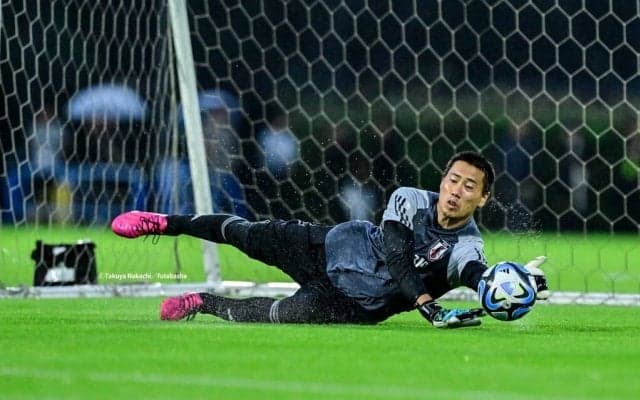 「変えずにやっていくことも大事」神戸GK前川黛也が久々の代表復帰も自身に課す、特徴と良さを出すこと。「自分自身のプレーを評価して招集してもらってる」という自信