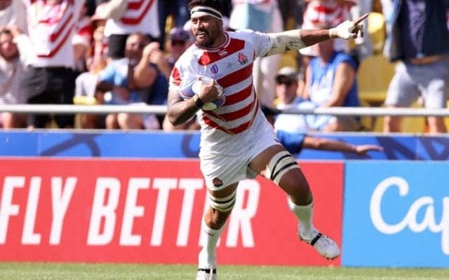 日本代表・ファカタヴァが魅せた“超スーパートライ”に海外メディアは驚嘆「ワールドカップの中でも屈指のトライだ」【ラグビーW杯】