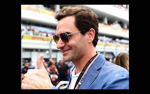  フェデラーが渋谷・原宿に 