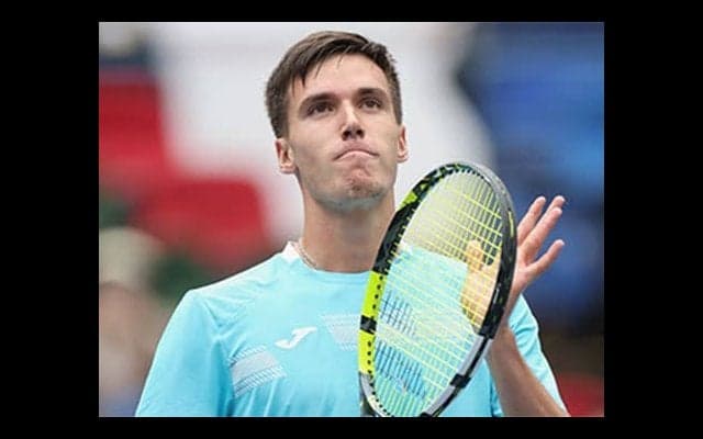 世界91位が9位撃破 ドロップで翻弄