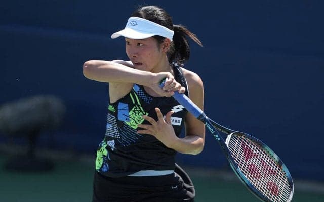 ジュニア世界ランク最高2位の齋藤咲良を指導する松田隼十コーチ、3度のダブルス準優勝をバネに「次はプロとしてグランドスラム出場できるように」