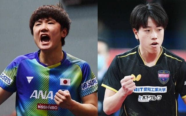 中国の次期エース王楚欽が1位に返り咲き！張本智和4位、篠塚大登34位＜卓球・男子 最新世界ランク＞