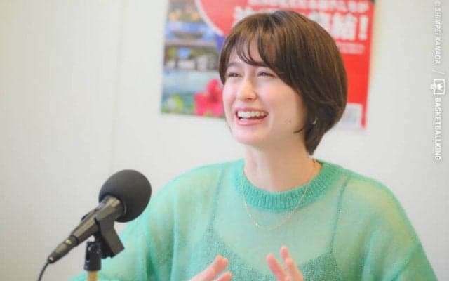 『B.MAGAZINE』編集長に就任した菜波さんがゲストに登場…島田チェアマンとともにBリーグを熱く語る