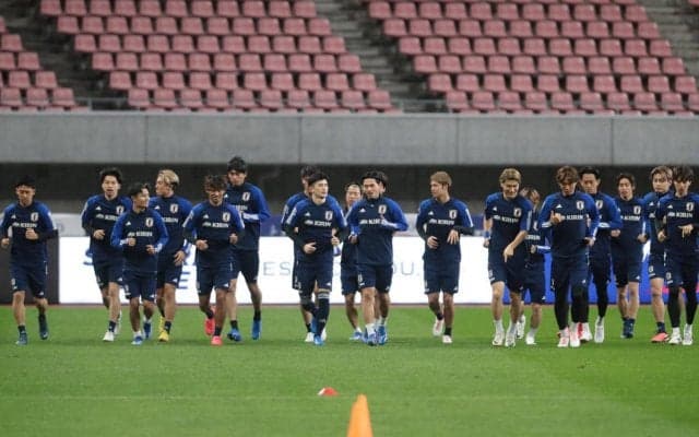 奥抜侃志は再び欠席で療養中…日本代表が新潟入りしスタジアムで前日練習