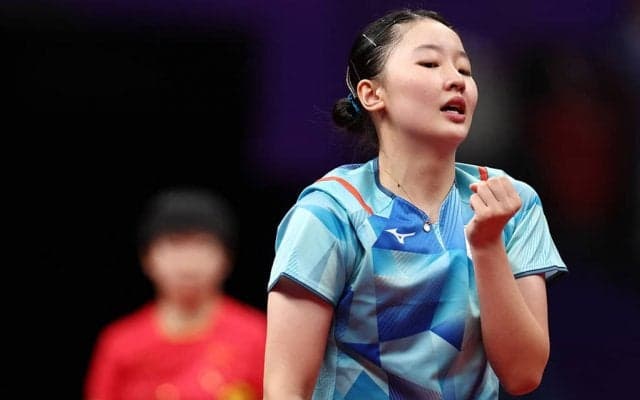 15歳張本美和と16歳松島輝空が快進撃　早田ひな・張本智和ペア撃破で準決勝進出、WTTも「予想外の勝利」と驚き【WTTコンテンダーマスカット】