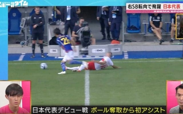 「どういうこと？」「才能すごい」 FWからDFにコンバート→わずか3年で日本代表入り！ 初先発＆初出場で爪痕を残した男 C大阪・毎熊晟矢がスゴすぎる