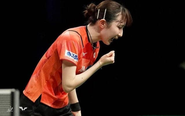 早田ひな 韓国左のエースをストレートで破り日本勢のベスト4一番乗り！【卓球 WTTマスカット】