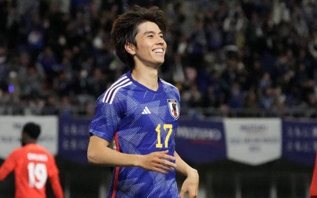 【速報】日本代表が田中碧の２得点などでカナダ代表に大勝！４ゴール以上は実に５試合連続