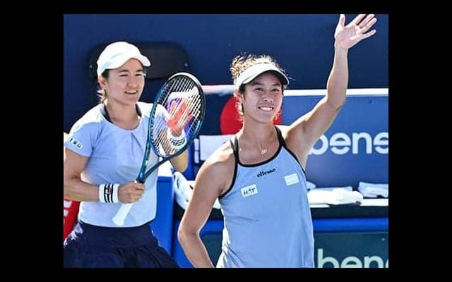 青山/柴原ペア 今季4度目の決勝へ