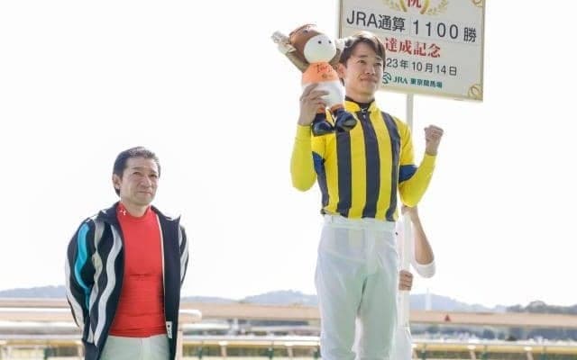 松山弘平騎手がJRA通算1100勝達成！ 「沢山の方に感謝しています」