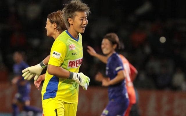 「今日は勝ちたかった」悔しい準優勝、新潟Lの守護神・平尾知佳がサポーターに感謝しこの先へ意気込み「新潟でタイトルを獲りたい」