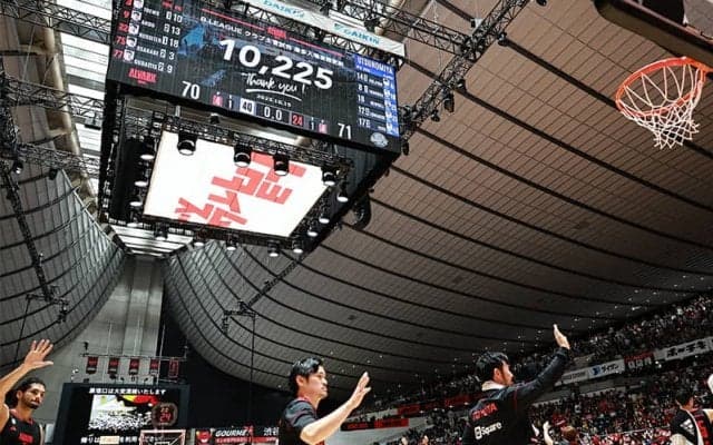 Bリーグ第2節までの平均入場者数ランキング…河村所属の横浜BCと広島は今週末ホーム初戦