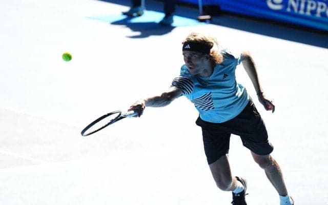 東京五輪金メダリストのズベレフが初戦敗退「最低なプレーをしてしまった」[木下グループJO]